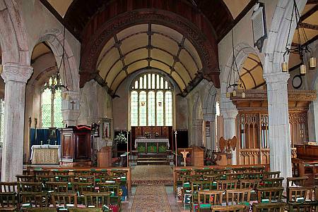 Sampford Courtenay - Interior View